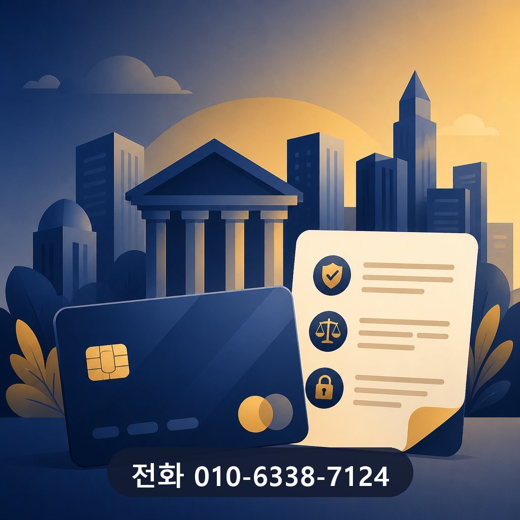 청주 카드깡 카드사 약관 확인 이미지 · 문의 010-6338-7124