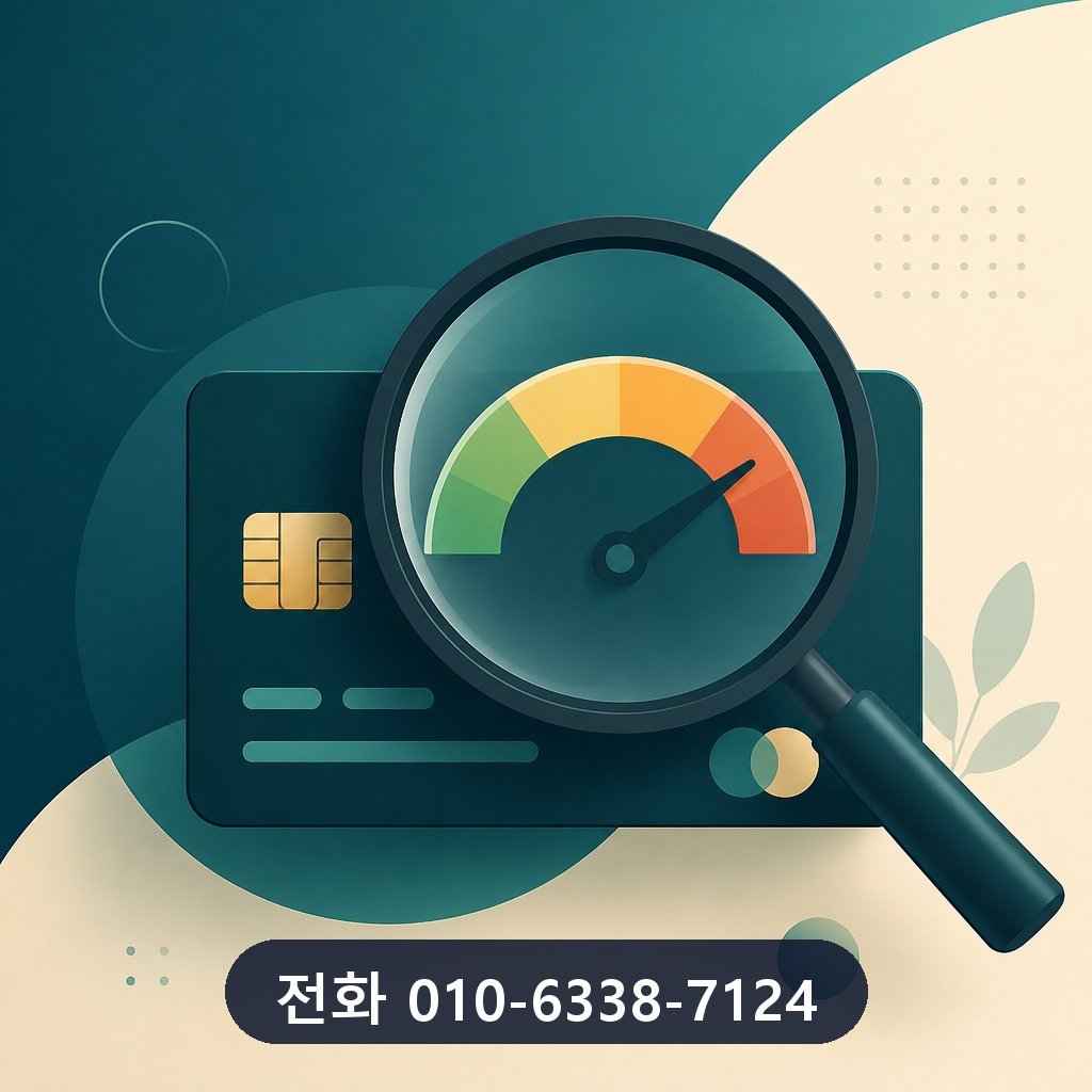 청주 카드깡 한도 확인 이미지 · 문의 010-6338-7124